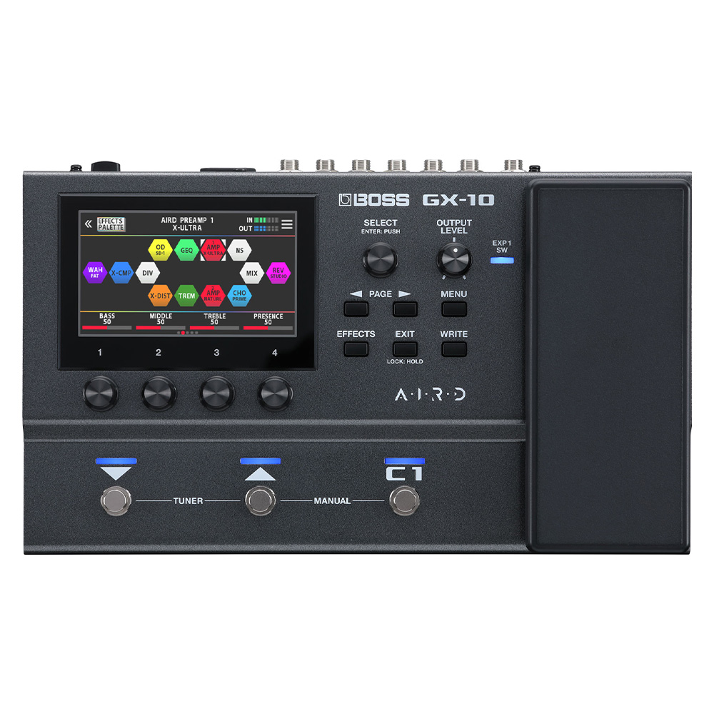 BOSS GX-10 Kompakt Gitar Efekt Prosesörü